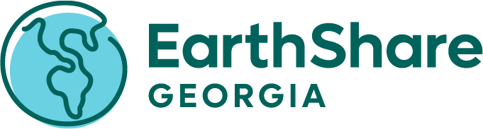 Logotipo de EarthShare Georgia - A todo color horizontal