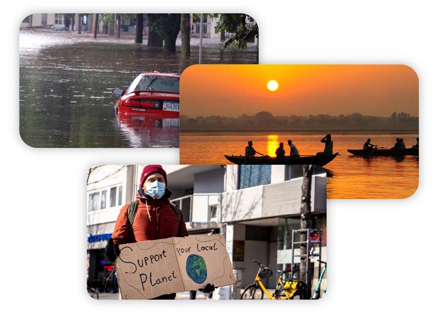 EarthShare - Earth Month - Climate Justice Webinar - Topic Images