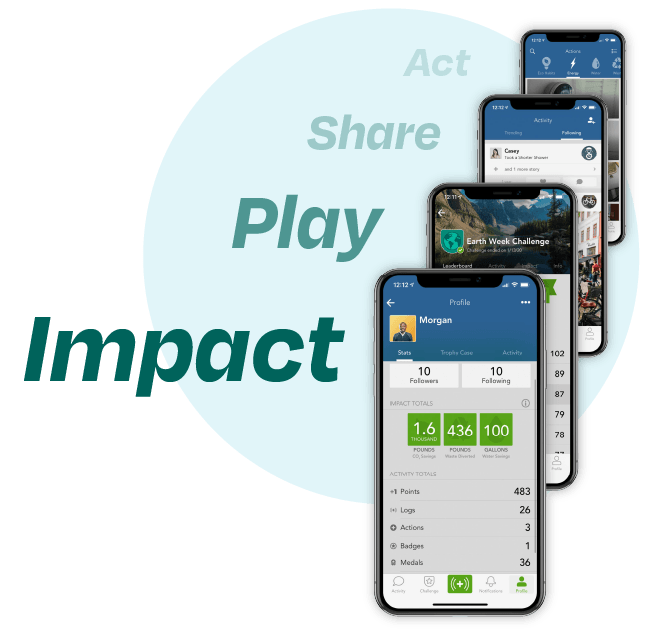 EarthShare - Earth Month Programs - Engage App - Graphic