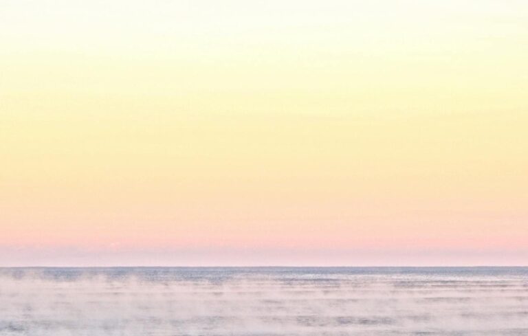 colorful sunset over the ocean