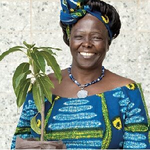 Fotografía de Wangari Maathai